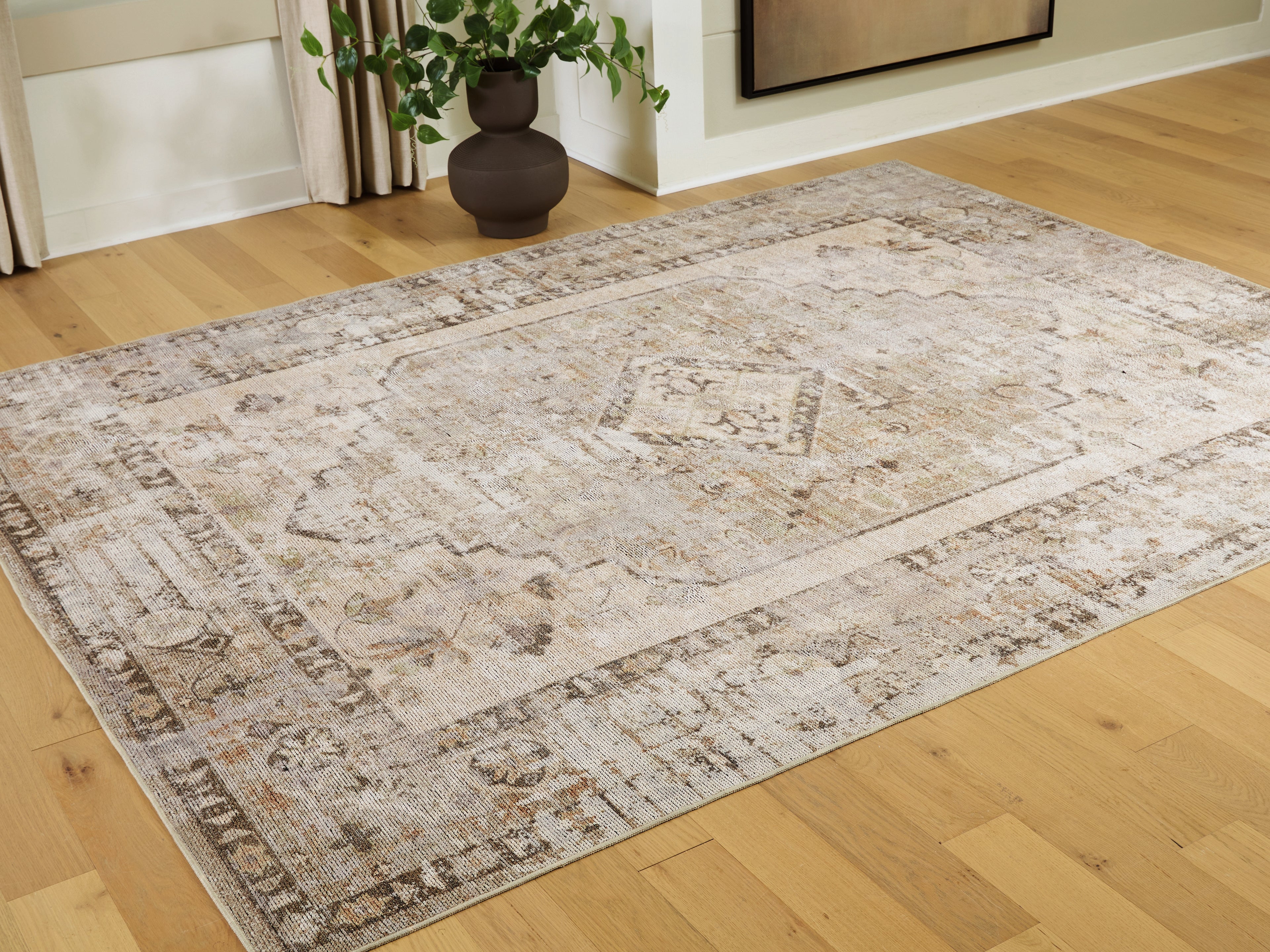 Hoover Furniture Outlet - Ashley Furniture - Livdon Washable Large Rug - Washable Large Rug - R407911