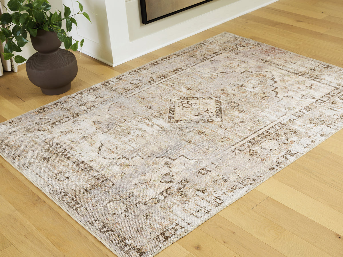 Hoover Furniture Outlet - Ashley Furniture - Livdon Washable Medium Rug - Washable Medium Rug - R407912