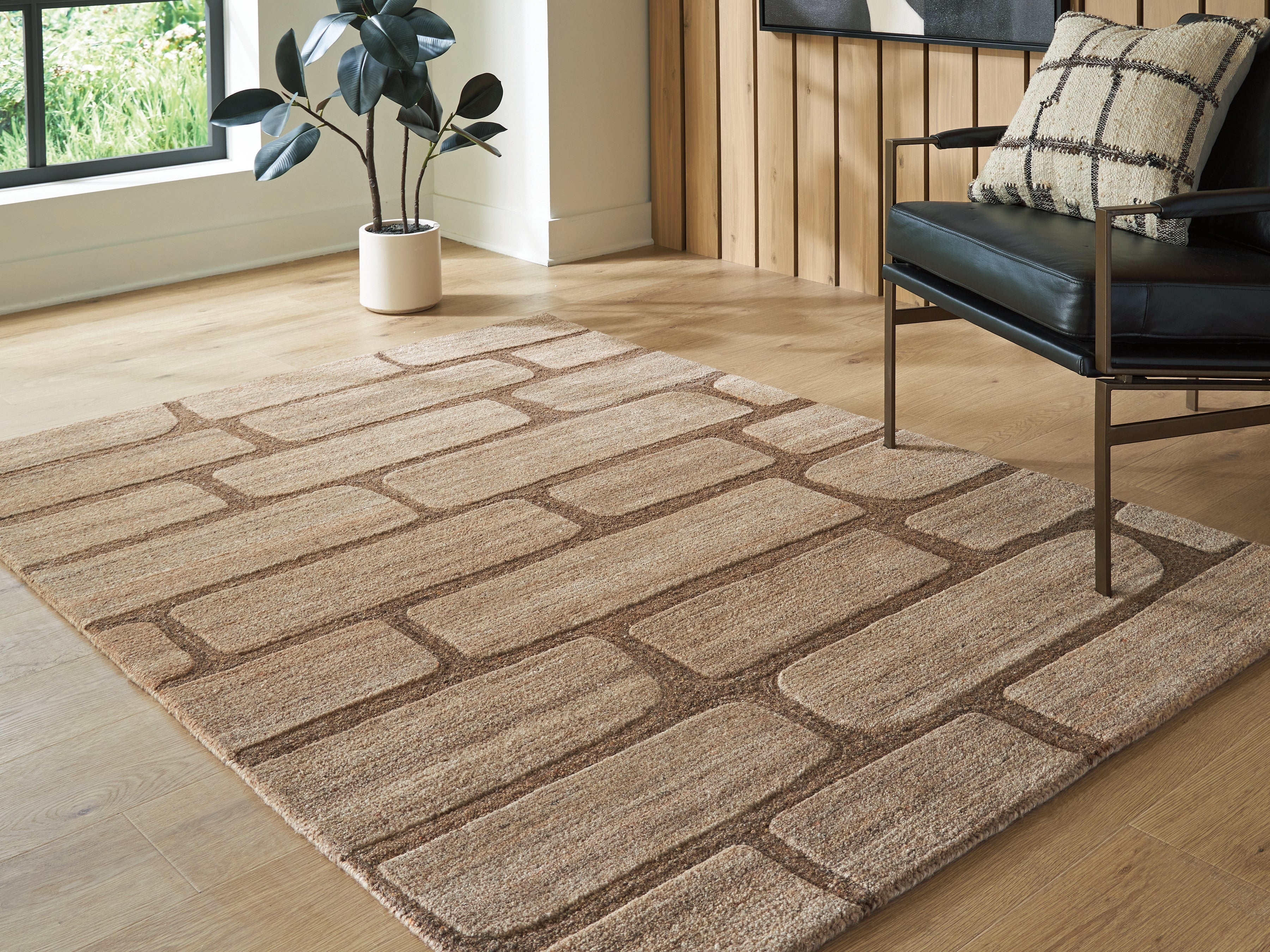 Hoover Furniture Outlet - Ashley Furniture - Orest Medium Rug - Medium Rug - R407982