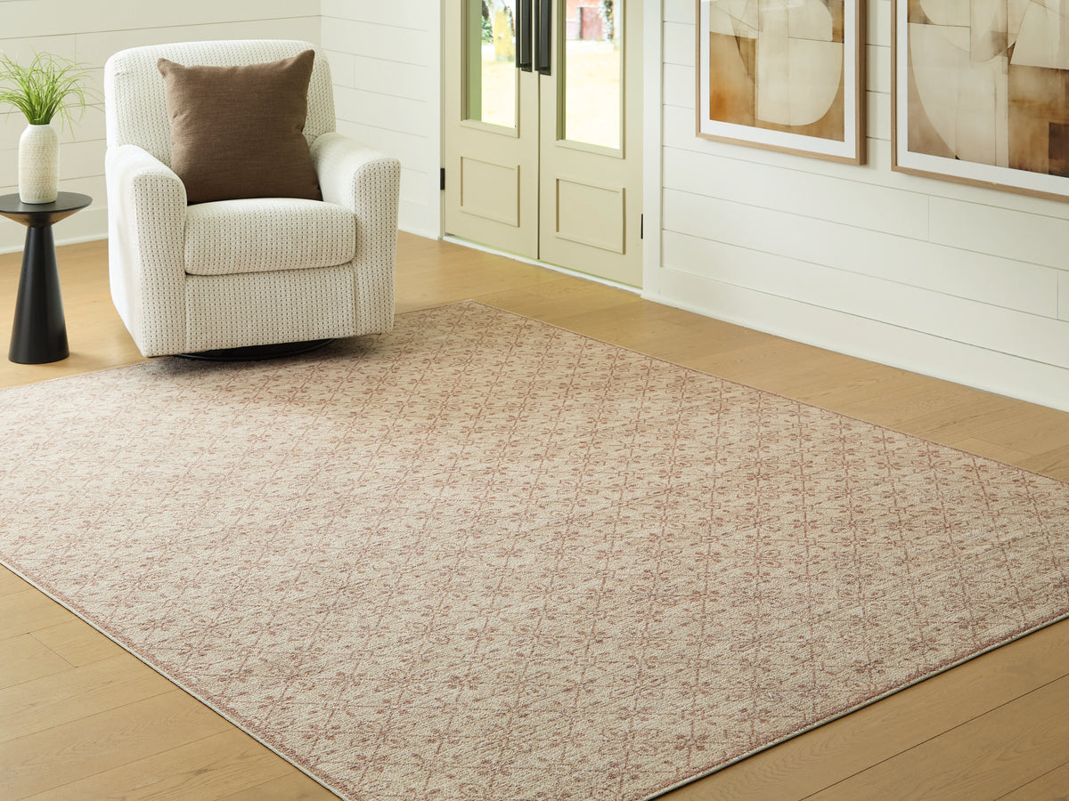 Hoover Furniture Outlet - Ashley Furniture - Lyamford Large Rug - Large Rug - R408501