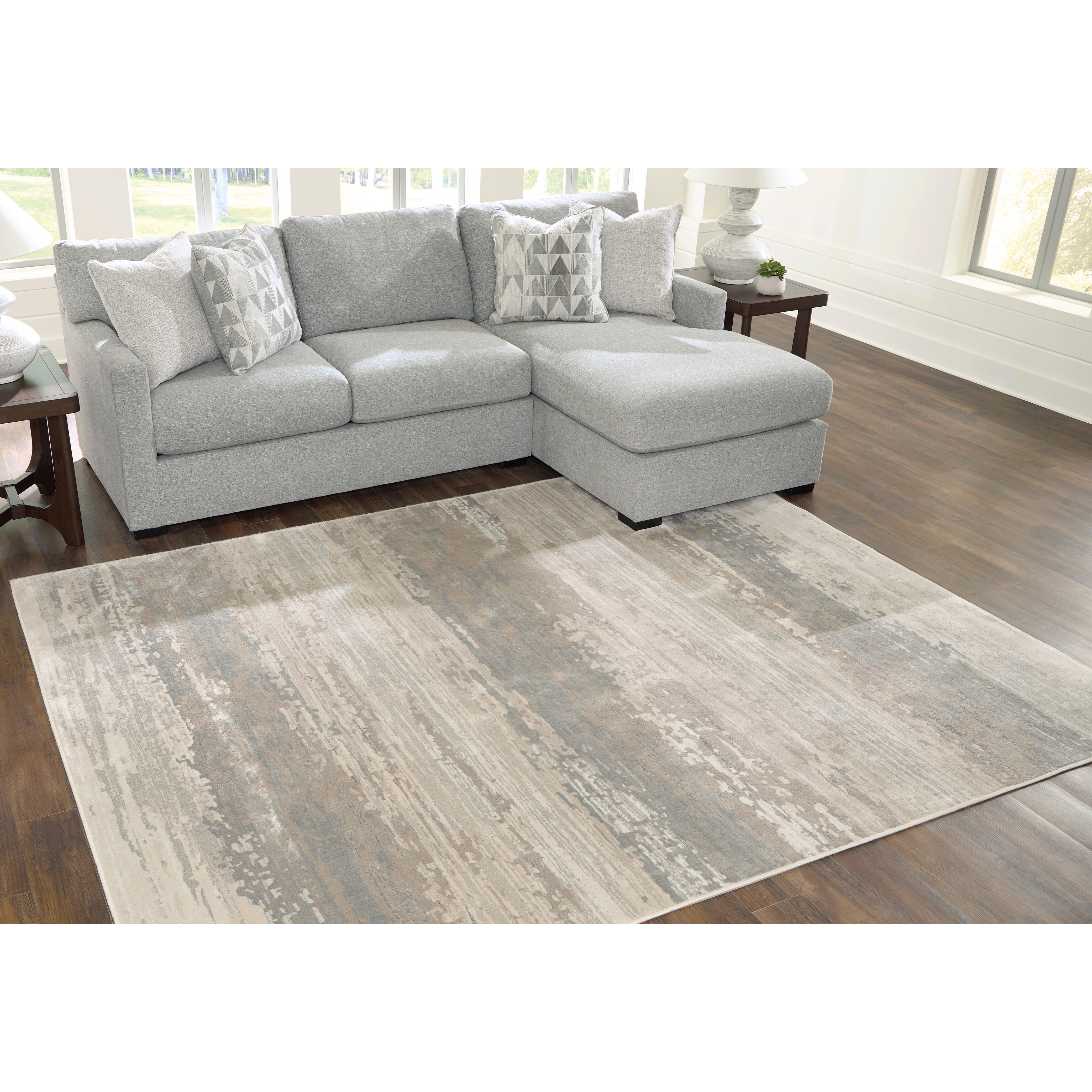 Hoover Furniture Outlet - Ashley Furniture - Loomville Extra Large Rug - Extra Large Rug - R408640