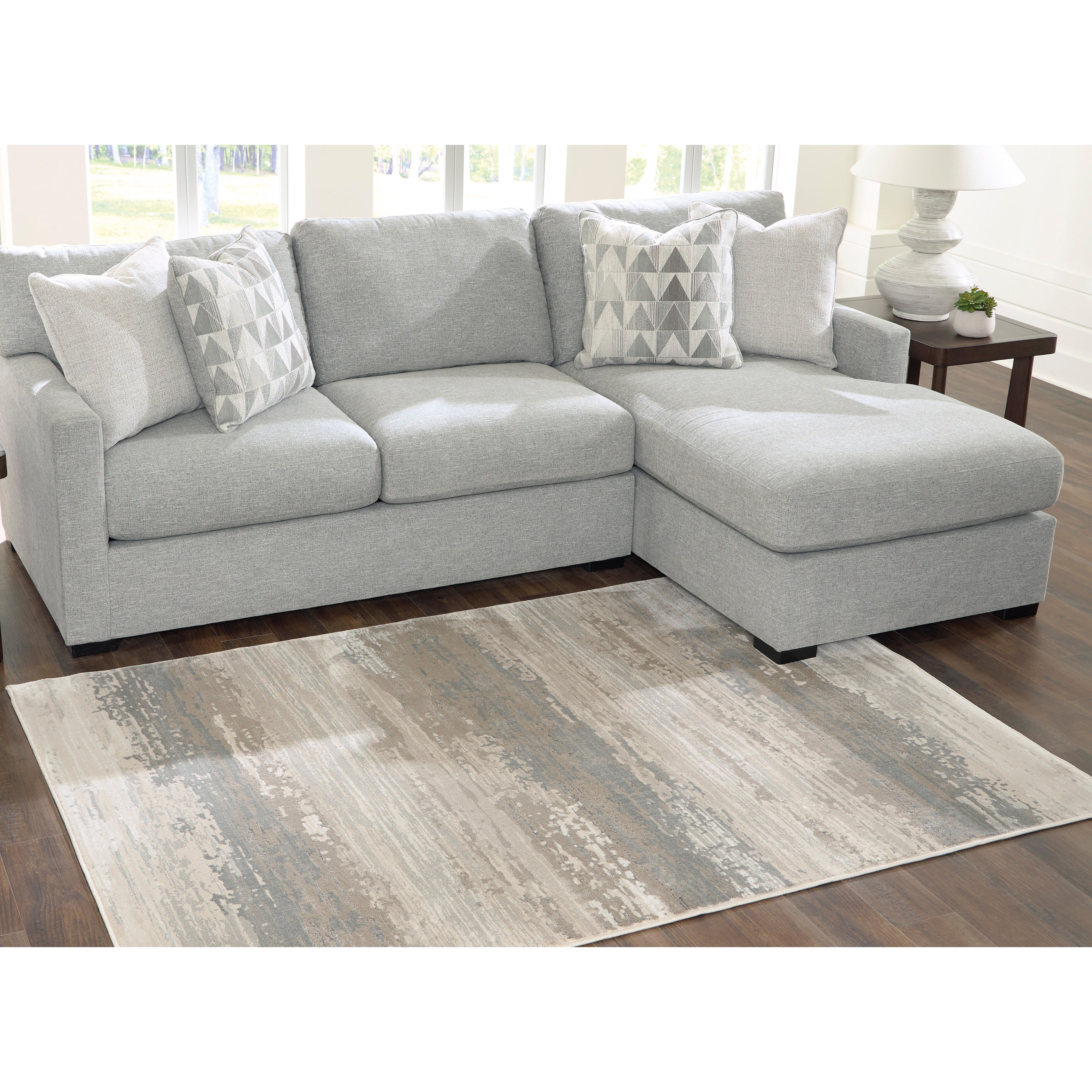 Hoover Furniture Outlet - Ashley Furniture - Loomville Medium Rug - Medium Rug - R408642