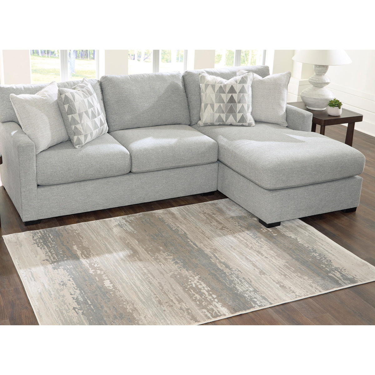 Hoover Furniture Outlet - Ashley Furniture - Loomville Medium Rug - Medium Rug - R408642