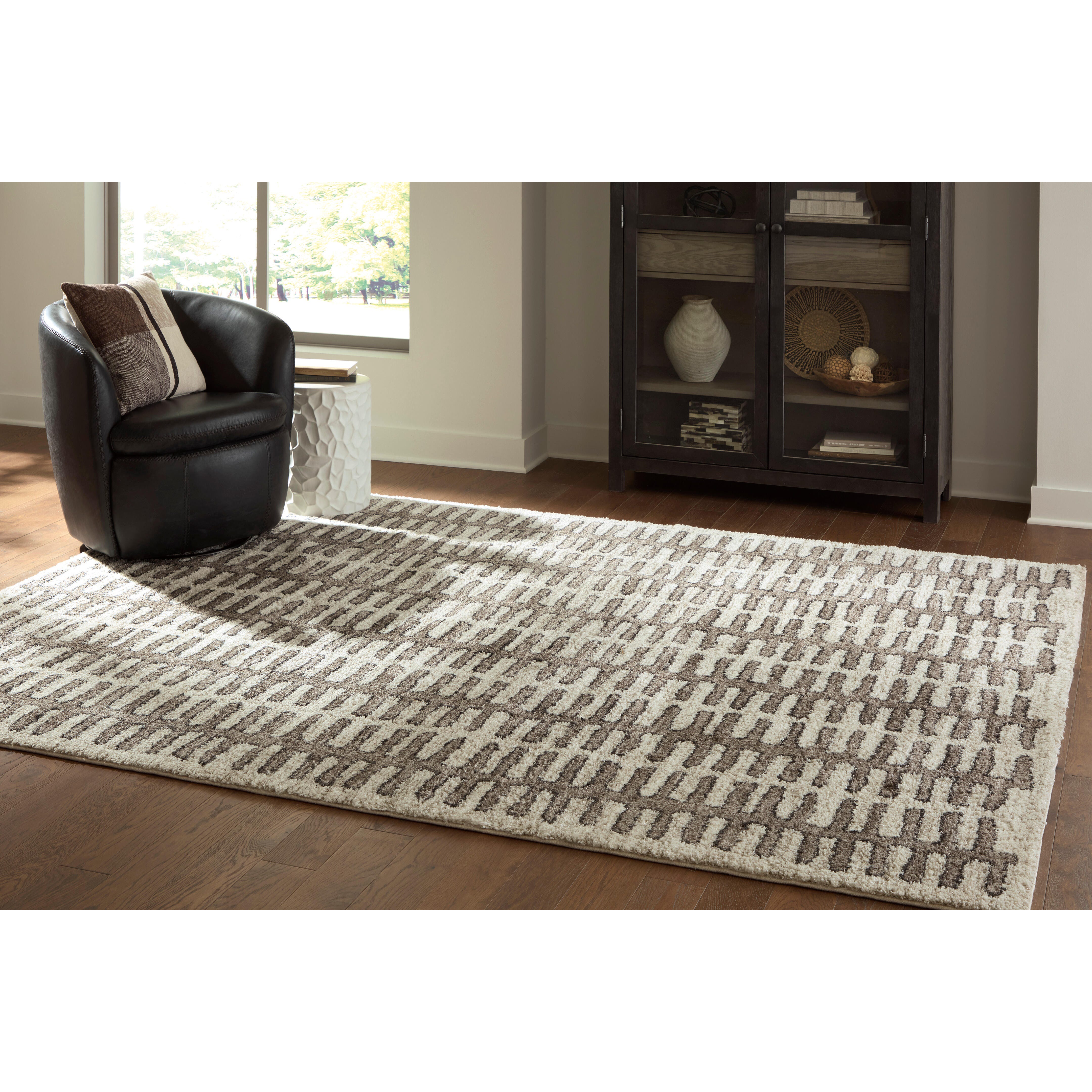 Hoover Furniture Outlet - Ashley Furniture - Cartlett Large Rug - Large Rug - R408671