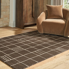 Hoover Furniture Outlet - Ashley Furniture - Rowbrook Medium Rug - Medium Rug - R408782