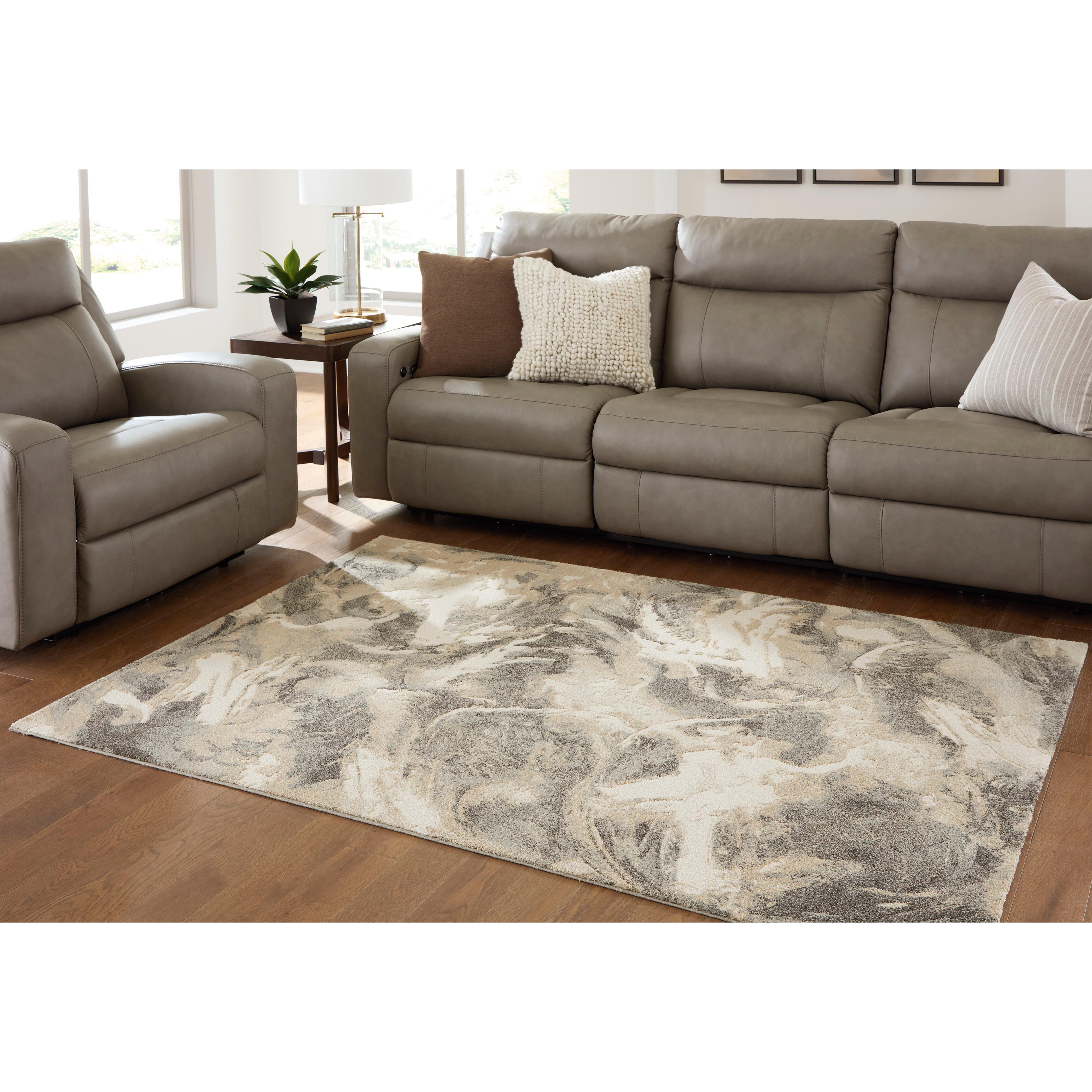 Hoover Furniture Outlet - Ashley Furniture - Jairlett Medium Rug - Medium Rug - R408802