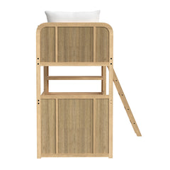 Ridgemont Loft Complete Bunk Bed in Natural