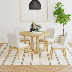 Ridgemont Round Dining Table in Natural