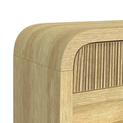 Ridgemont Sofa Table with Bottom Shelf in Natural