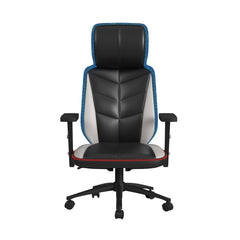 Rollins Gaming Chair with LED and Speaker in Black and Khaki - 3A Packing