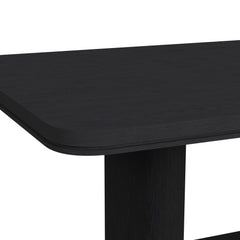 Rosalie 72" Rectangular Dining Table in Black