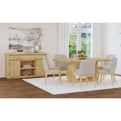 Rosalie 72" Rectangular Dining Table in Natural