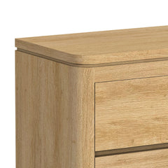 Rosalie Dresser and Mirror Set in Natural