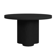 Rosalie Round Dining Table in Black