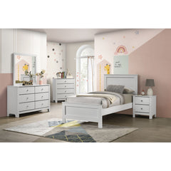 Sami Youth 6-Drawer Dresser in White – SKU SM790DR | Elements