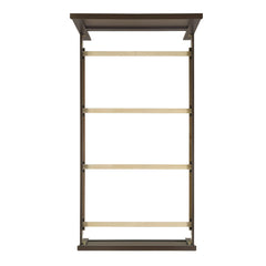 Sami Youth Twin Panel Bed in Espresso