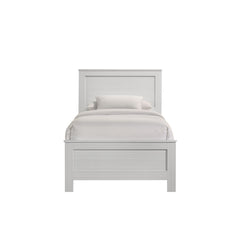 Sami Youth Twin Panel Bed in White