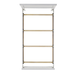 Sami Youth Twin Panel Bed in White