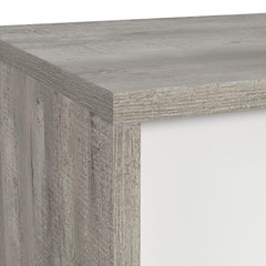 San Matteo Dresser and Mirror Set in Dual Tone