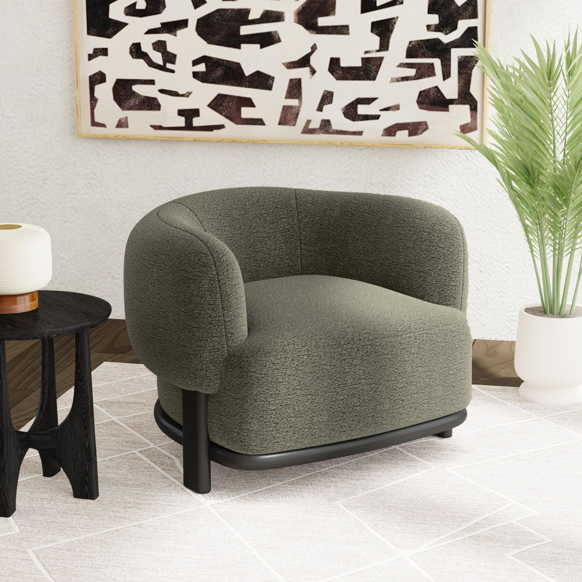 Sevilla Chair in Penny Spanish Moss – SKU U-15190-11300-100 | Elements