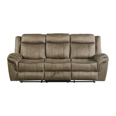 Sorrento Motion Sofa with Dropdown in T101 Brown