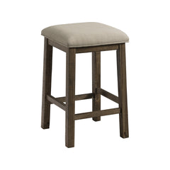 Stone Occasional Bar Table Single Pack Gray Finish (Table + Three Stools)