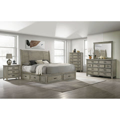 Sullivan Dresser & Mirror Set in Drift Grey – SKU SV300DRMR | Elements