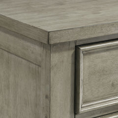 Sullivan 3-Drawer Nightstand in Drift Grey