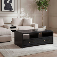 Hoover Furniture Outlet - Ashley Furniture - Clanden Coffee Table - Rectangular Cocktail Table - T1540-1