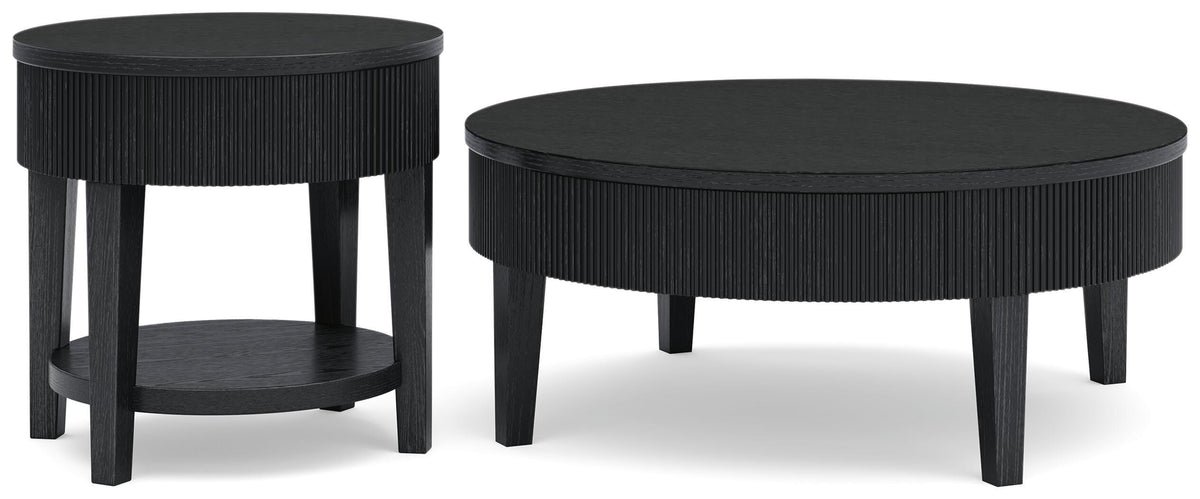 Hoover Furniture Outlet - Ashley Furniture - Marstream Coffee Table and End Table - Coffee Table and End Table - T551T1