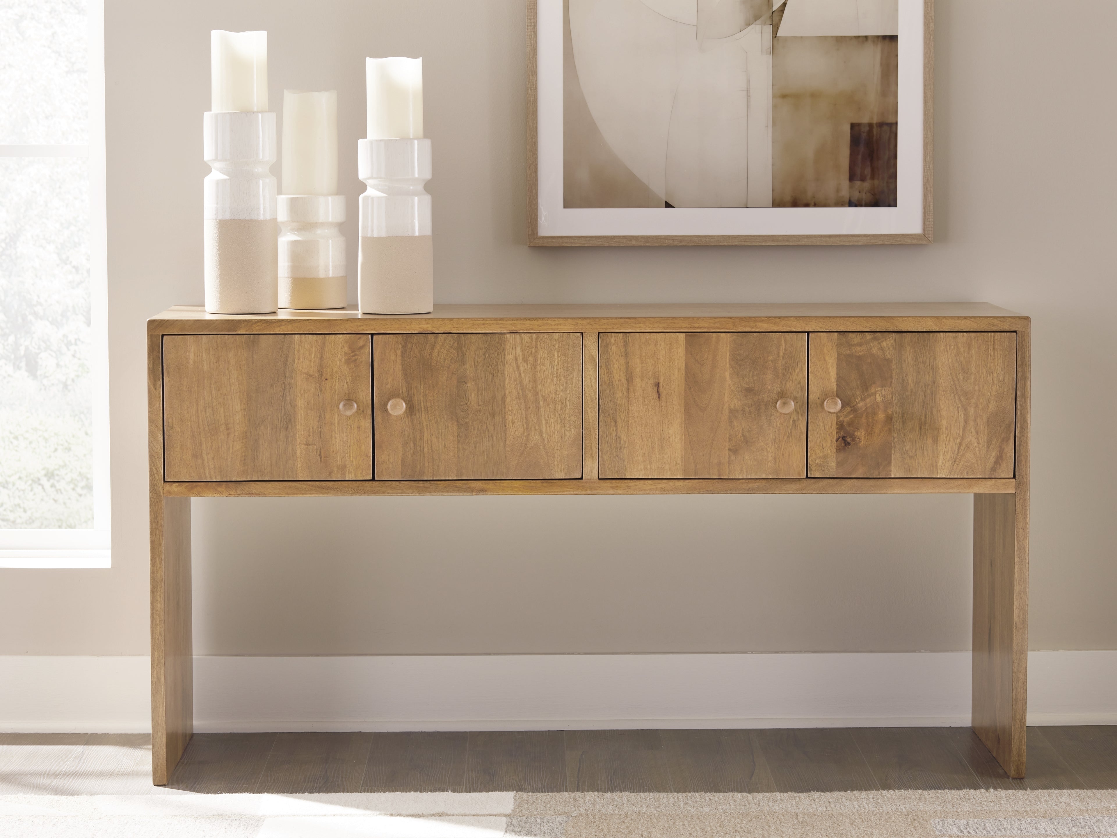 Hoover Furniture Outlet - Ashley Furniture - Ella Grove Console - Console - T639-4