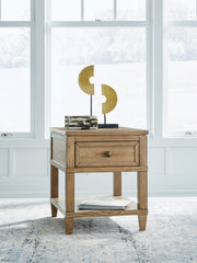Hoover Furniture Outlet - Ashley Furniture - Sharlance End Table - Rectangular End Table - T655-3