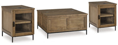 Hoover Furniture Outlet - Ashley Furniture - Torlanta Coffee Table and 2 End Tables - Coffee Table and 2 End Tables - T686T1