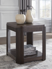 Hoover Furniture Outlet - Ashley Furniture - Carlibrie End Table - Rectangular End Table - T700-3