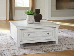 Hoover Furniture Outlet - Ashley Furniture - Robbinsdale Lift-Top Coffee Table - Lift Top Cocktail Table - T729-00