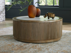 Hoover Furniture Outlet - Ashley Furniture - Camdill Coffee Table - Round Cocktail Table - T808-8