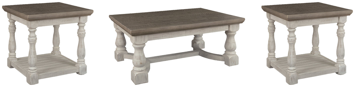 Hoover Furniture Outlet - Ashley Furniture - Havalance Coffee Table and 2 End Tables - Coffee Table and 2 End Tables - T814T1