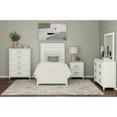 Tobias 5-Drawer Chest in White – SKU B-15990-7-CH | Elements