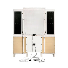 Twenty Nine Dressing Set w/LED & USB Plug White