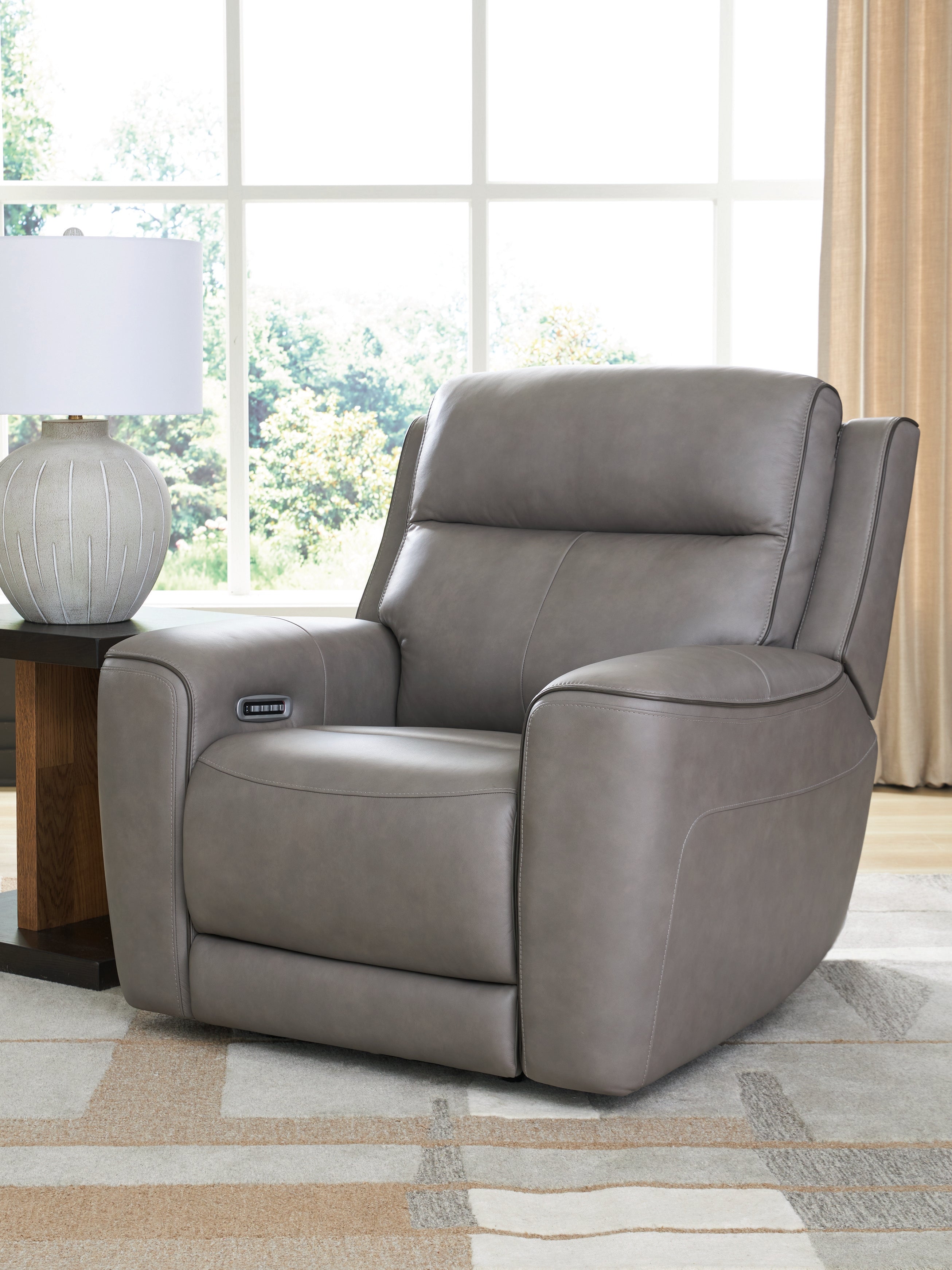 Hoover Furniture Outlet - Ashley Furniture - 5Z-Comfort Power Recliner - PWR Recliner/ADJ Headrest - PCU1090013
