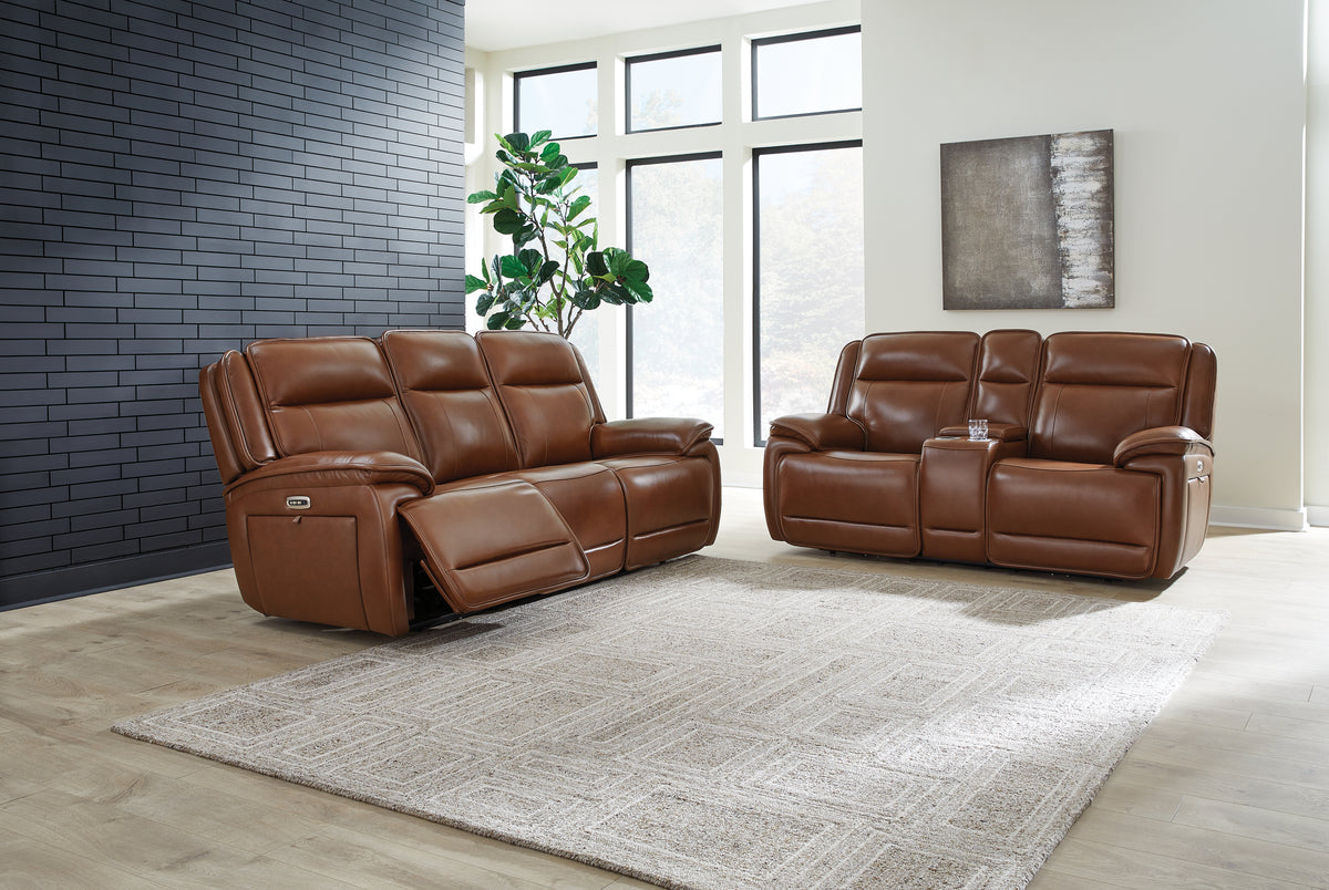 Hoover Furniture Outlet - Ashley Furniture - Healy Pier Power Reclining Sofa and Loveseat - Power Reclining Sofa and Loveseat - U11204U1