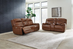 Hoover Furniture Outlet - Ashley Furniture - Healy Pier Power Reclining Sofa and Loveseat - Power Reclining Sofa and Loveseat - U11204U1