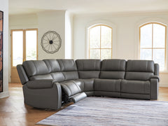 Hoover Furniture Outlet - Ashley Furniture - 5Z - Pittson 5-Piece Power Reclining Sectional - 5-Piece Power Reclining Sectional - PCU12600S4