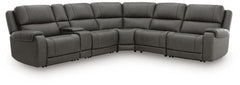 Hoover Furniture Outlet - Ashley Furniture - 5Z - Pittson 6-Piece Power Reclining Sectional - 6-Piece Power Reclining Sectional - PCU12600S8