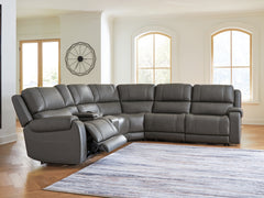 Hoover Furniture Outlet - Ashley Furniture - 5Z - Pittson 6-Piece Power Reclining Sectional - 6-Piece Power Reclining Sectional - PCU12600S5
