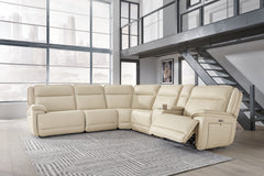 Hoover Furniture Outlet - Ashley Furniture - Double Deal 6-Piece Power Reclining Sectional - 6-Piece Power Reclining Sectional - U13001S1