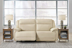 Hoover Furniture Outlet - Ashley Furniture - Double Deal 2-Piece Power Reclining Loveseat Sectional - 2-Piece Power Reclining Loveseat Sectional - U13001S3