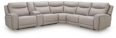 Gravier 6-Piece Power Reclining Sectional with Storage Console
