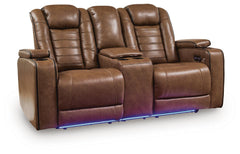 Gruaro Power Reclining Loveseat with Console