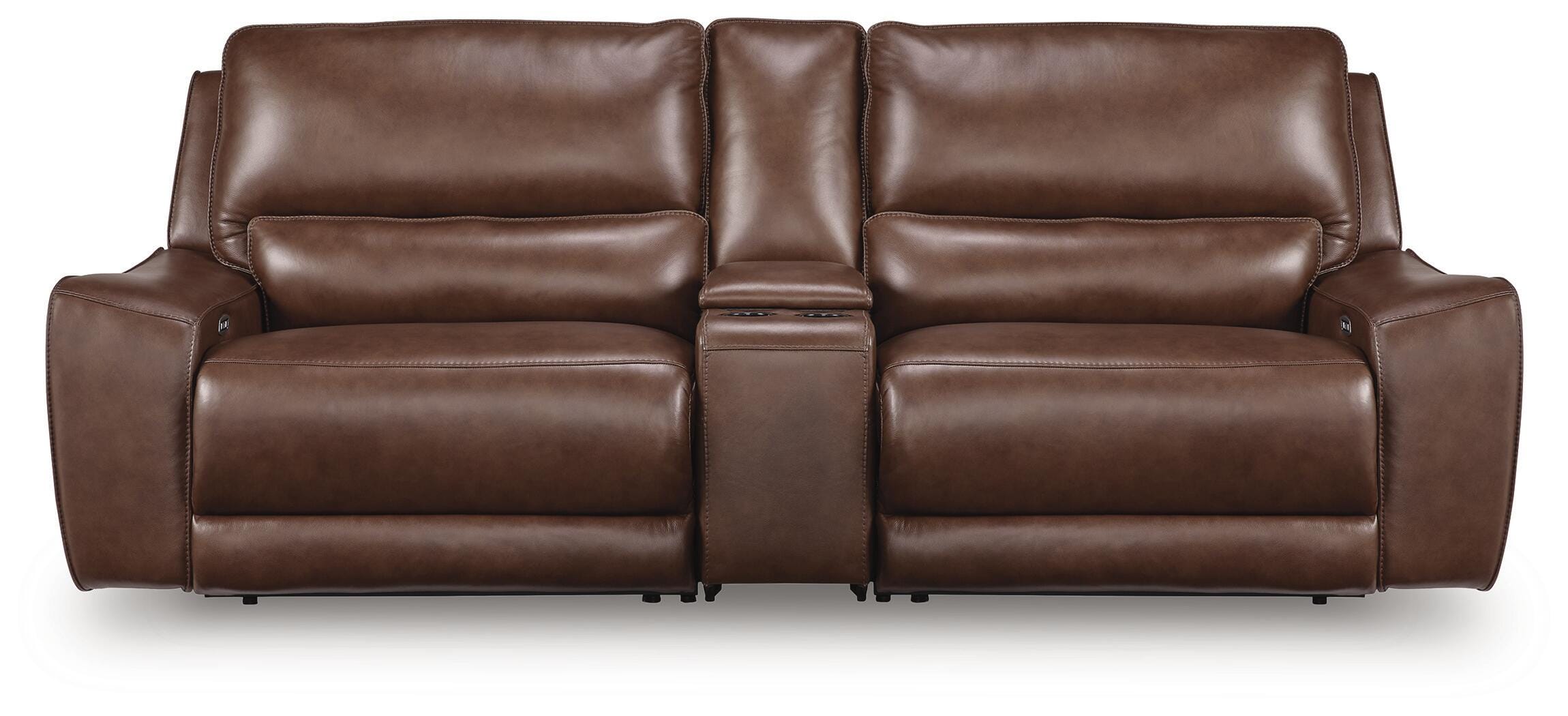 Hoover Furniture Outlet - Ashley Furniture - DeepWakes 3-Piece Power Reclining Sectional - 3-Piece Power Reclining Sectional - PCU62607S3